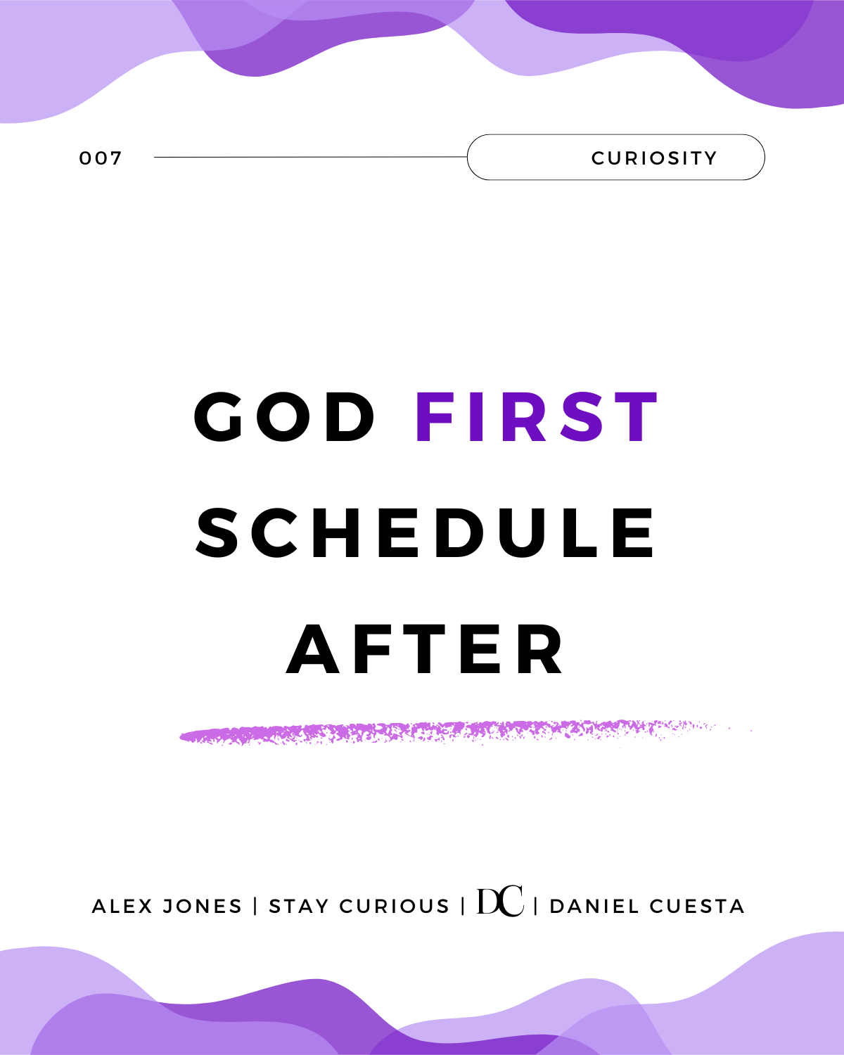 Stop Making Time For God. · Wednesdays Of Wisdom