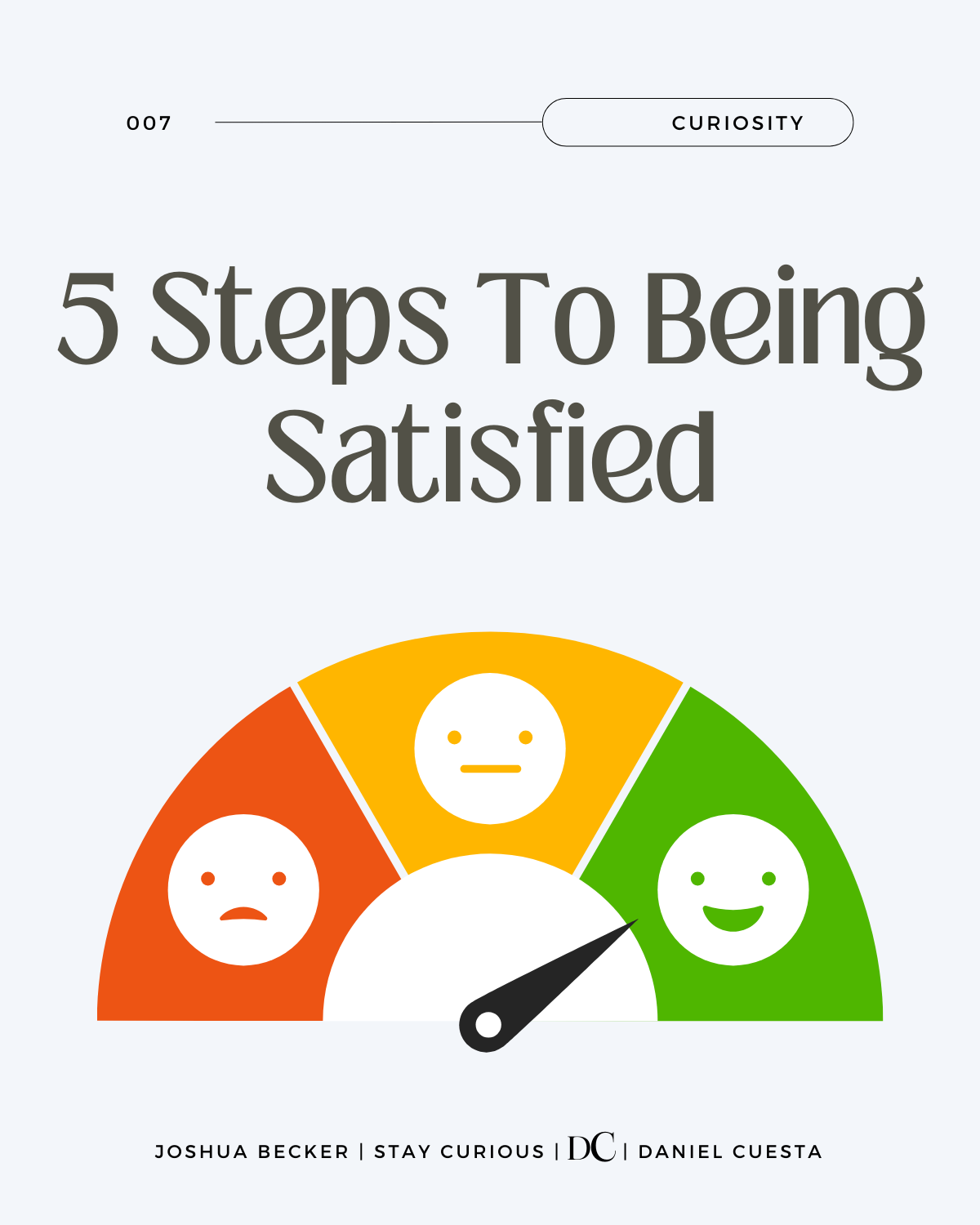 5 Steps To Satisfaction: · Wednesdays Of Wisdom