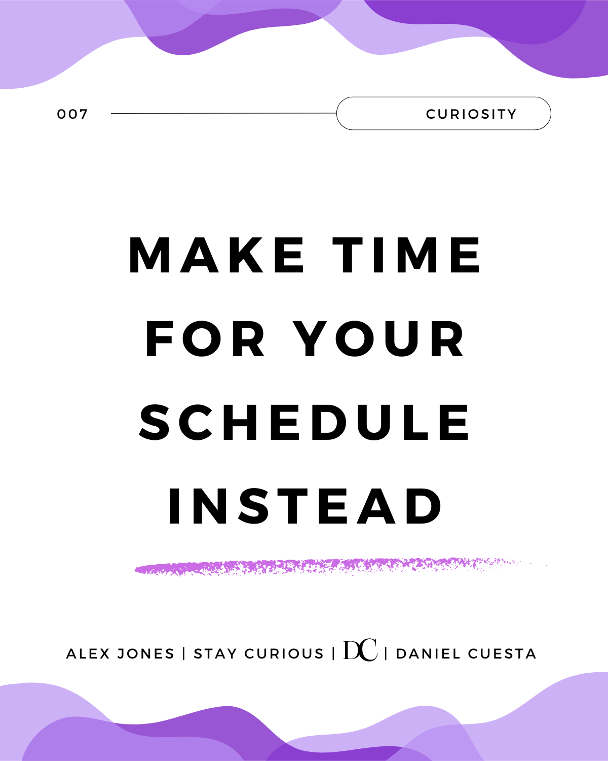 Stop Making Time For God. · Wednesdays Of Wisdom