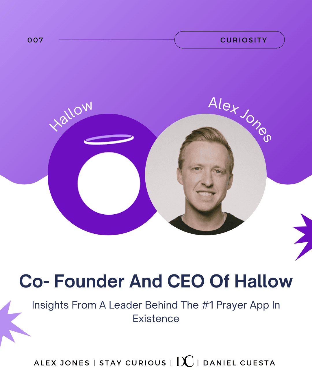 Christ, Christianity, Noise, and Surrender - Alex Jones, CEO of Hallow · Wednesdays Of Wisdom