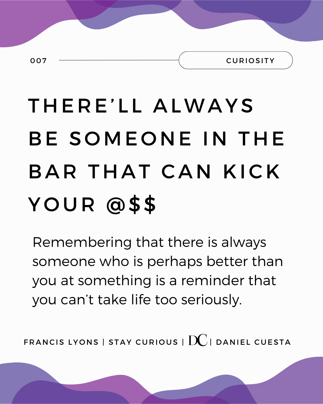 "You Can’t Take Yourself Too Seriously", Says Emmy Winner, Entrepreneur, And CEO Francis Lyons: · Wednesdays Of Wisdom