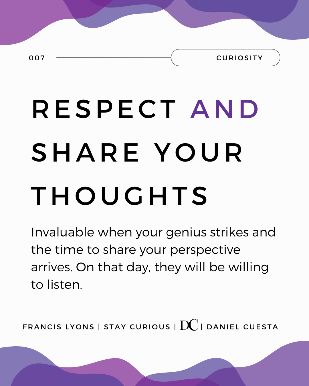 "You Can’t Take Yourself Too Seriously", Says Emmy Winner, Entrepreneur, And CEO Francis Lyons: · Wednesdays Of Wisdom