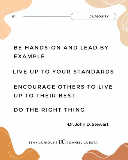 Lessons I Learned From Dr. John D. Stewart