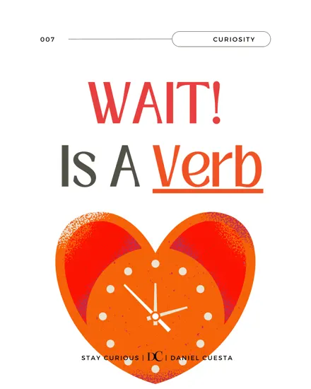 “Wait” Is A Verb