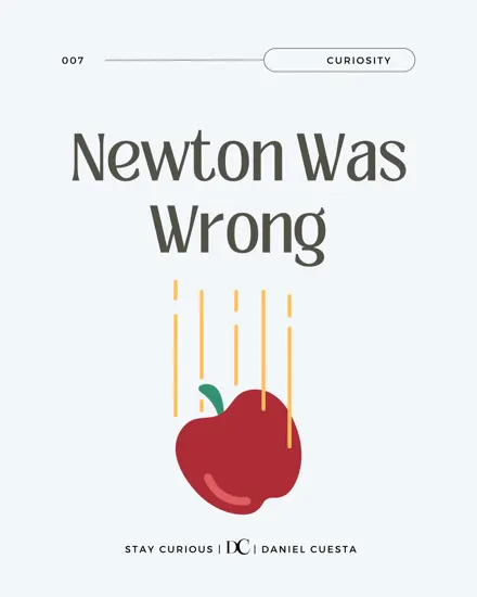 Newton Was Wrong, And No One Noticed