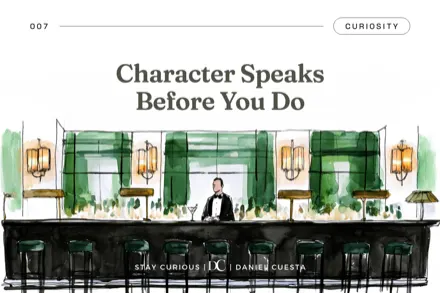 Character Speaks Before You Do