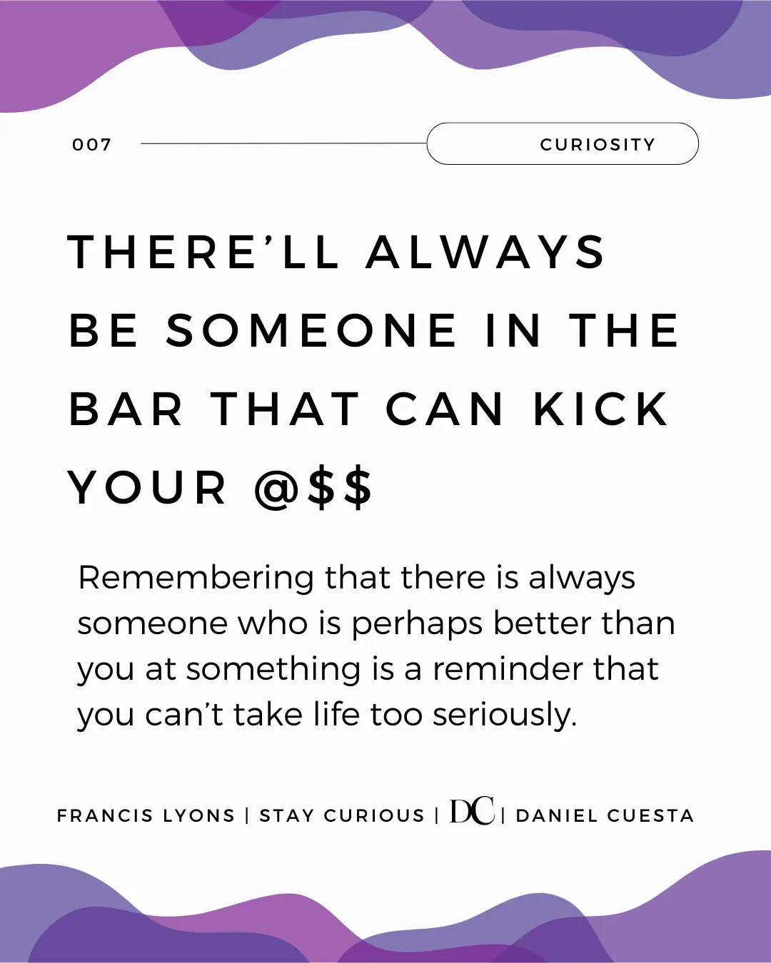 "You Can’t Take Yourself Too Seriously", Says Emmy Winner, Entrepreneur, And CEO Francis Lyons: · Wednesdays Of Wisdom
