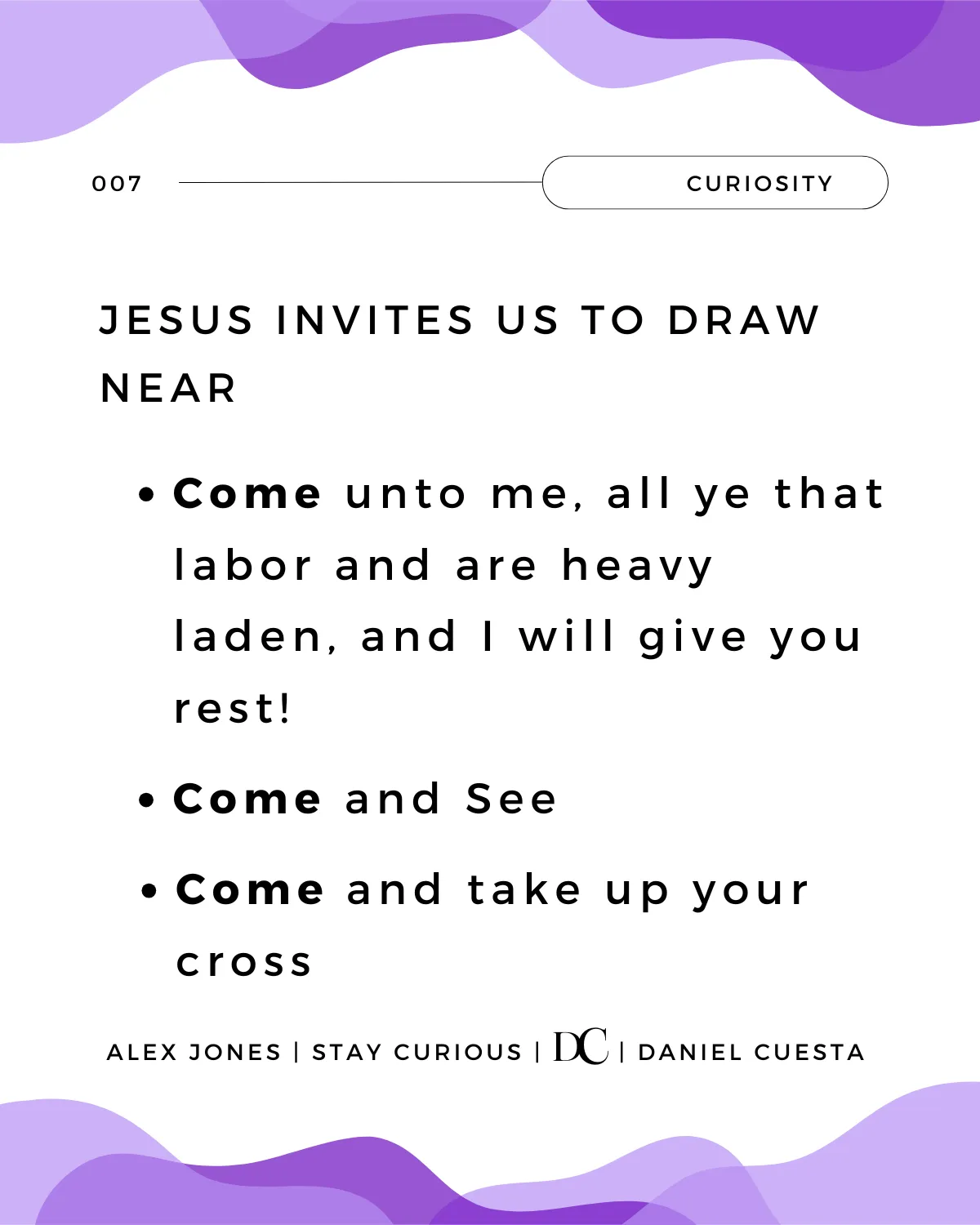 Christ, Christianity, Noise, and Surrender - Alex Jones, CEO of Hallow · Wednesdays Of Wisdom
